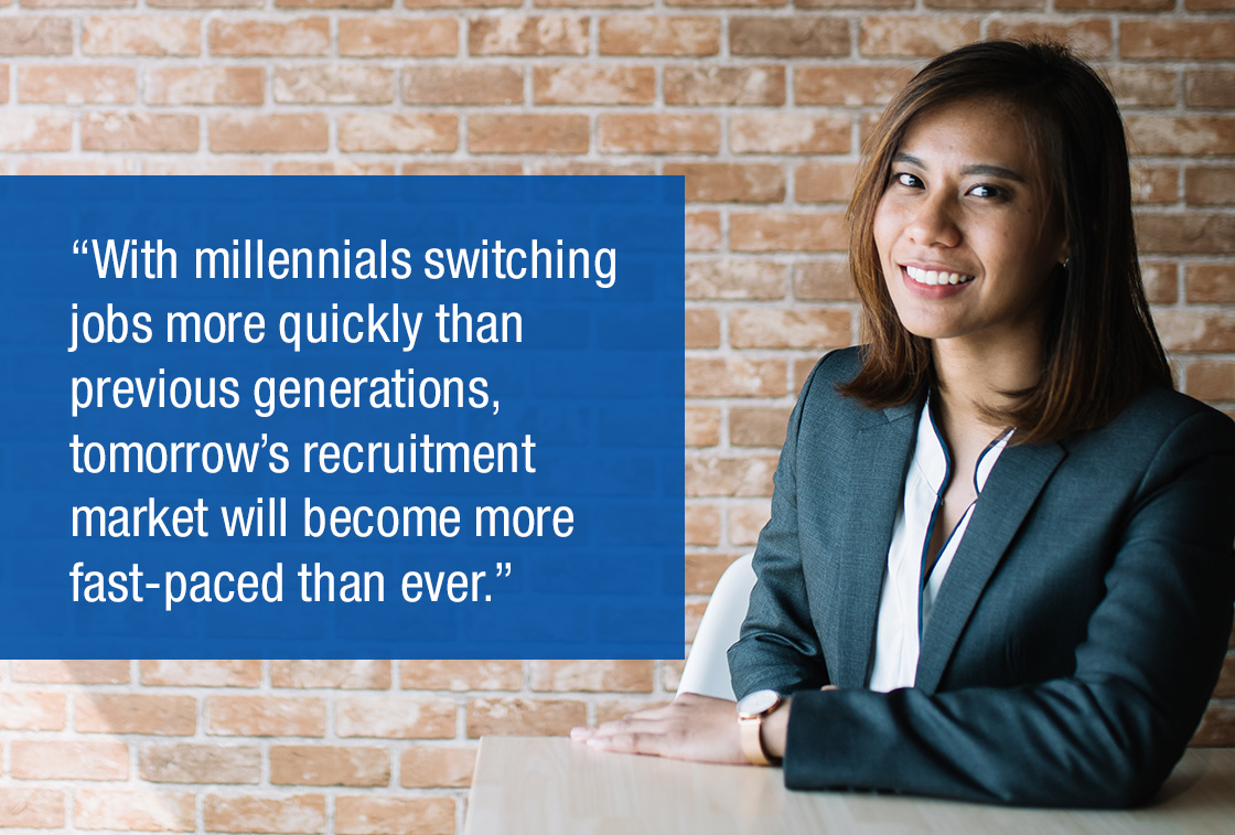 Do you think the recruitment market might change in years to come