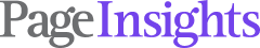 Logo reading 'Page Insights' with 'Page' in gray and 'Insights' in purple.